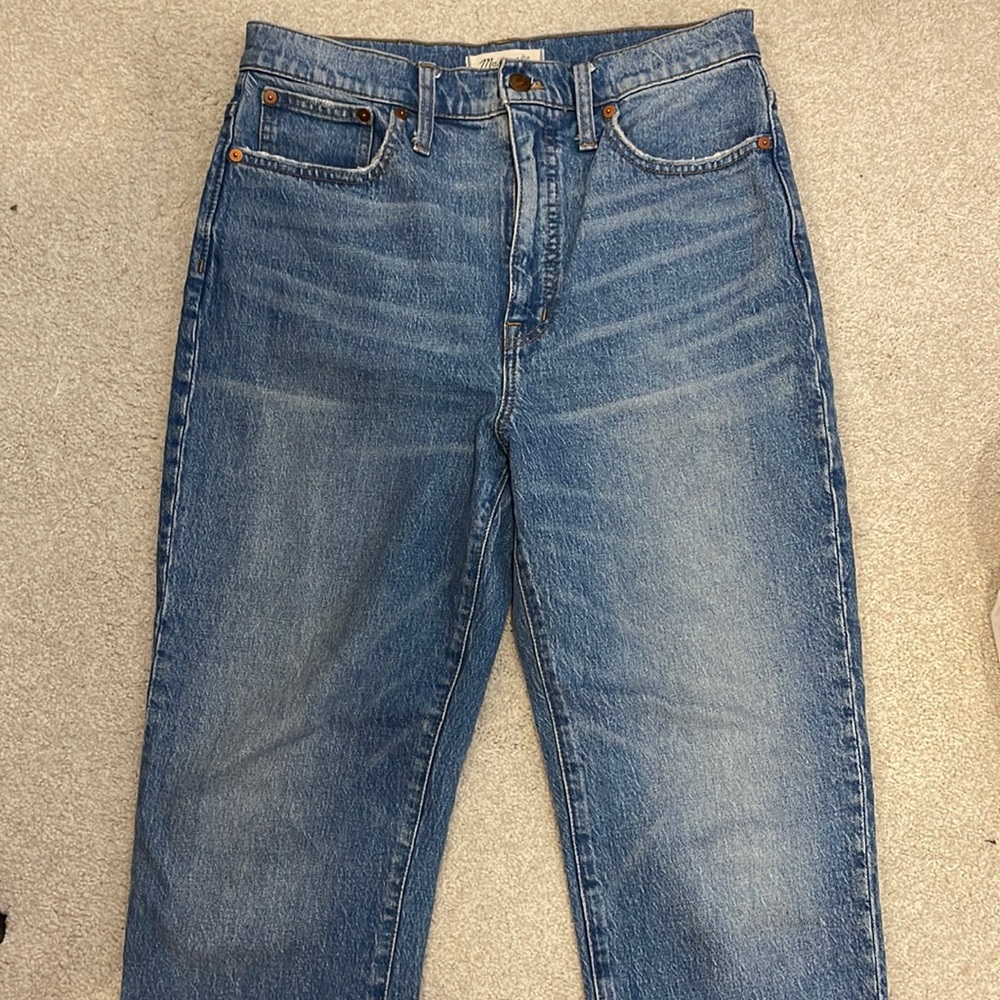 madewell straight jean